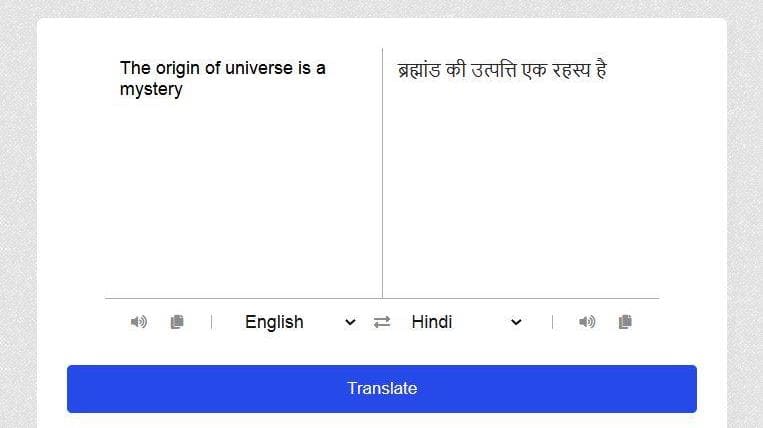 Online Language Translator