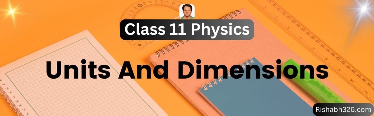 Units And Dimensions