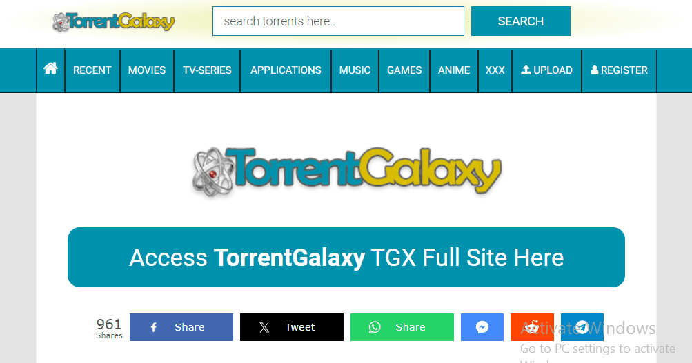 TorrentGalaxy